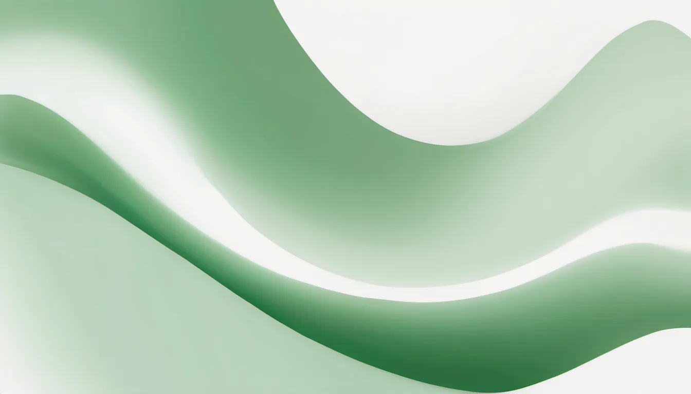 Abstract open circuit loop illustration in green and pale sage on white — decorative header for Affiliate Disclosure